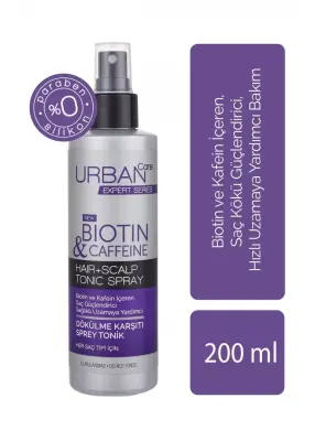Urban Care Expert Series Biotin & Caffeine Dökülme Karşıtı Sprey Tonik 200 ml - Urban Care