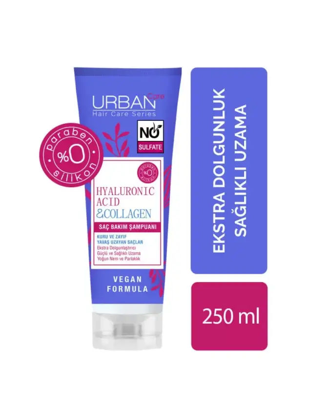 Urban Care Hyaluronic Acid & Collagen Saç Bakım Şampuanı 250 ml - 1