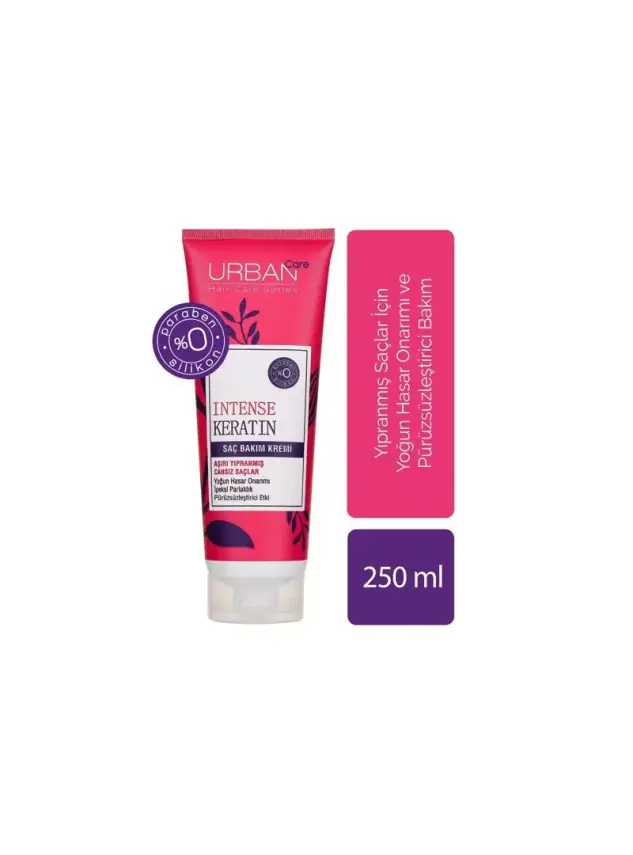 Urban Care Intense Keratin Saç Bakım Kremi 250 ml - 1