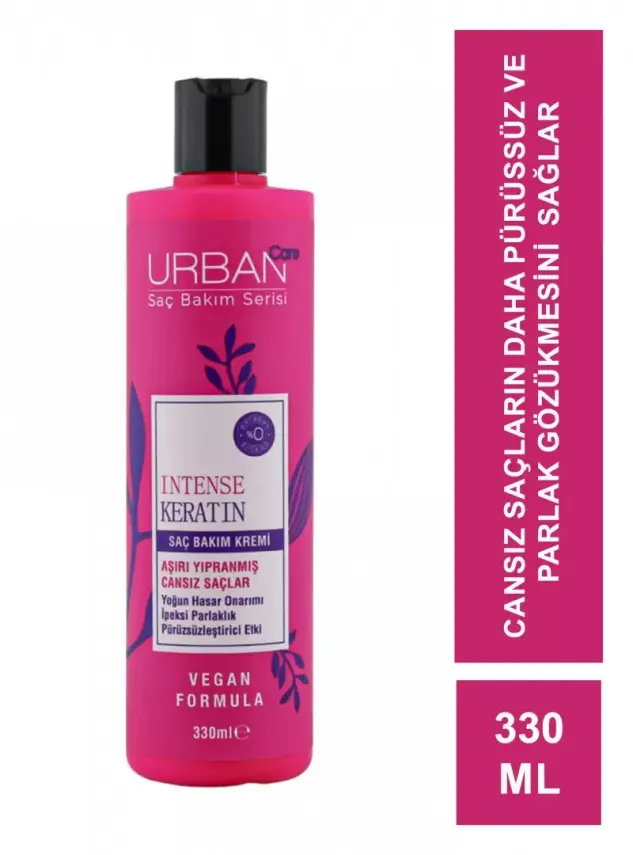 Urban Care Intense Keratin Saç Bakım Kremi 330 ml - 1