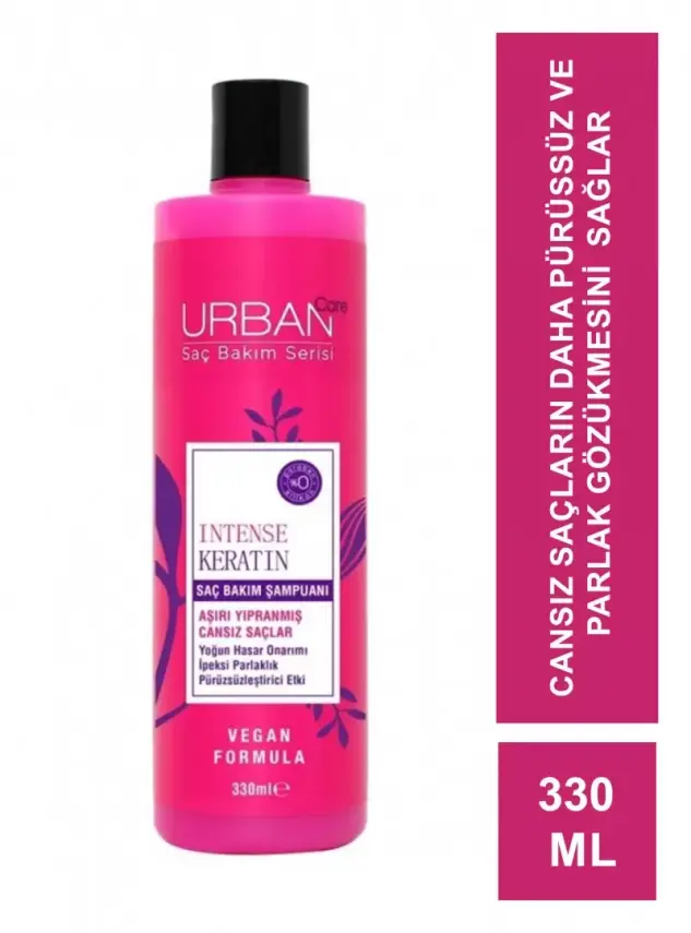 Urban Care Intense Keratin Saç Bakım Şampuanı 330 ml - 1