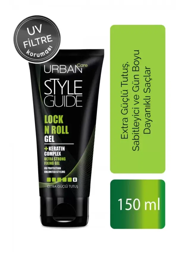 Urban Care Lock N Roll Gel Ekstra Güçlü Tutuş Jöle 150 ml - 1