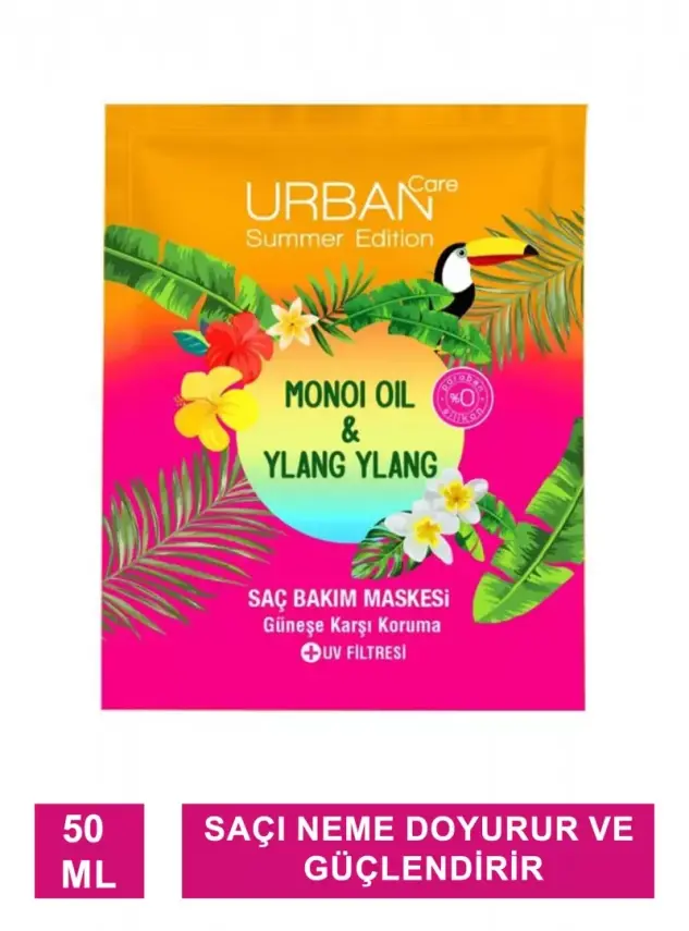 Urban Care Monoi Oil & Ylang Ylang Saç Bakım Maskesi 50 ml - 1