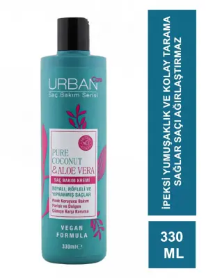 Urban Care Pure Coconut & Aloe Vera Saç Bakım Kremi 330 ml - 1