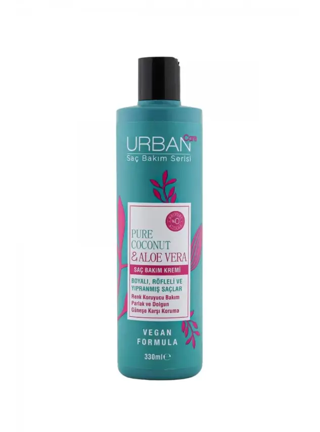 Urban Care Pure Coconut & Aloe Vera Saç Bakım Kremi 330 ml - 2