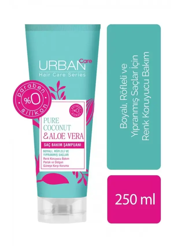 Urban Care Pure Coconut & Aloe Vera Saç Bakım Şampuanı 250 ml - 1