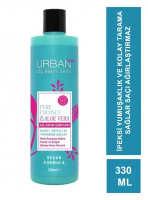Urban Care Pure Coconut & Aloe Vera Saç Bakım Şampuanı 330 ml - 1