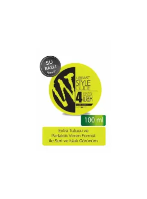 Urban Care Style Guide Aqua Wax - 4 - Islak & Sert 100 ml - Urban Care