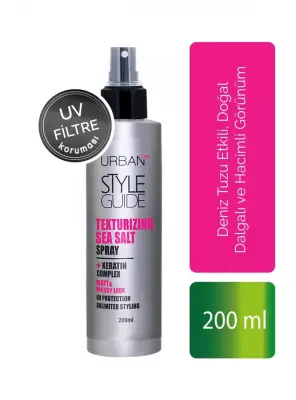 Urban Care Style Guide Deniz Tuzu Etkili Şekillendirici Sprey 200 ml - Urban Care