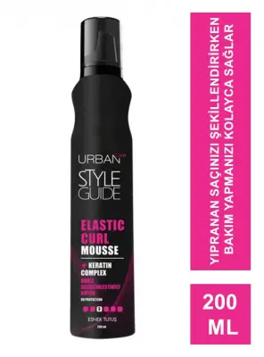 Urban Care Style Guide Elastic Curl Bukle Belirginleştirici Köpük 200 ml - Urban Care