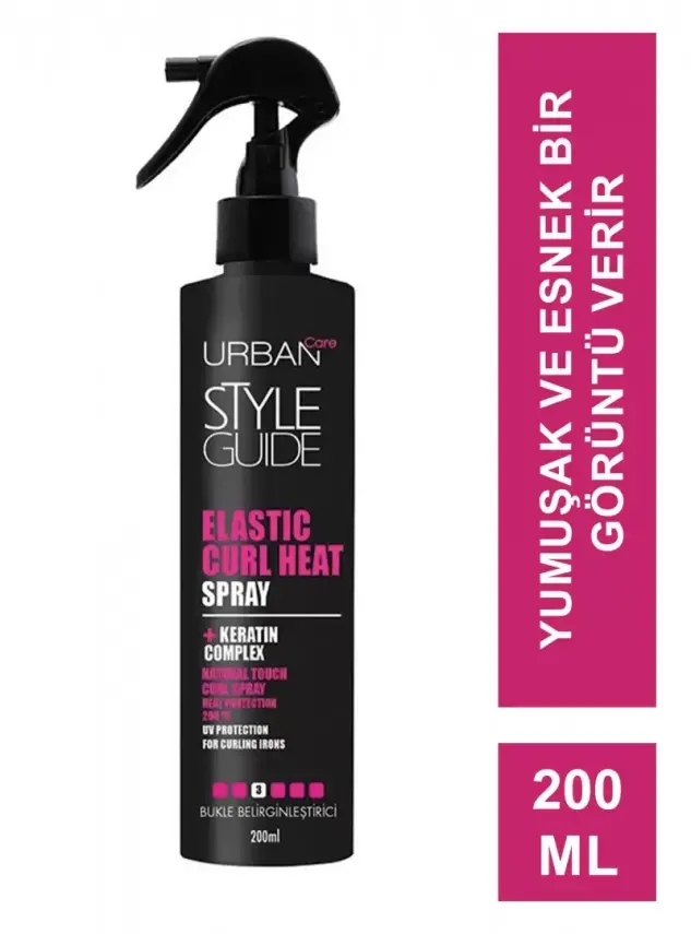 Urban Care Style Guide Elastic Curl Gazsız Saç Spreyi 200 ml - 1