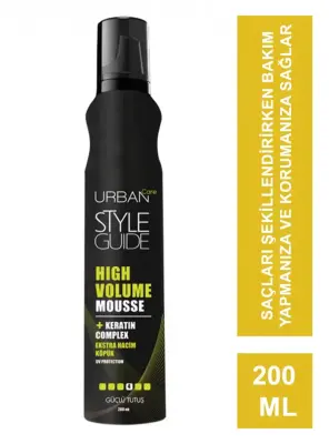 Urban Care Style Guide High Volume Ekstra Hacim Köpük 200 ml - Urban Care