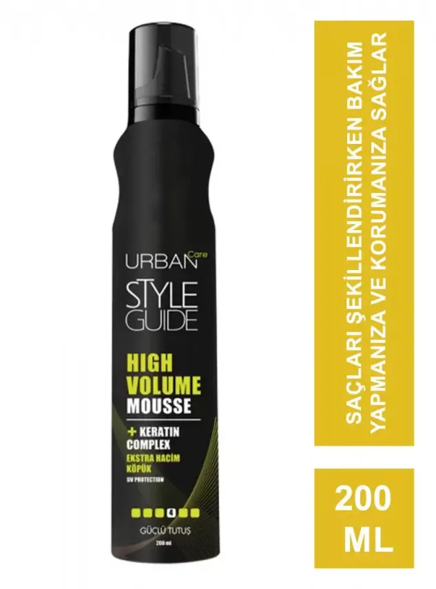 Urban Care Style Guide High Volume Ekstra Hacim Köpük 200 ml - 1