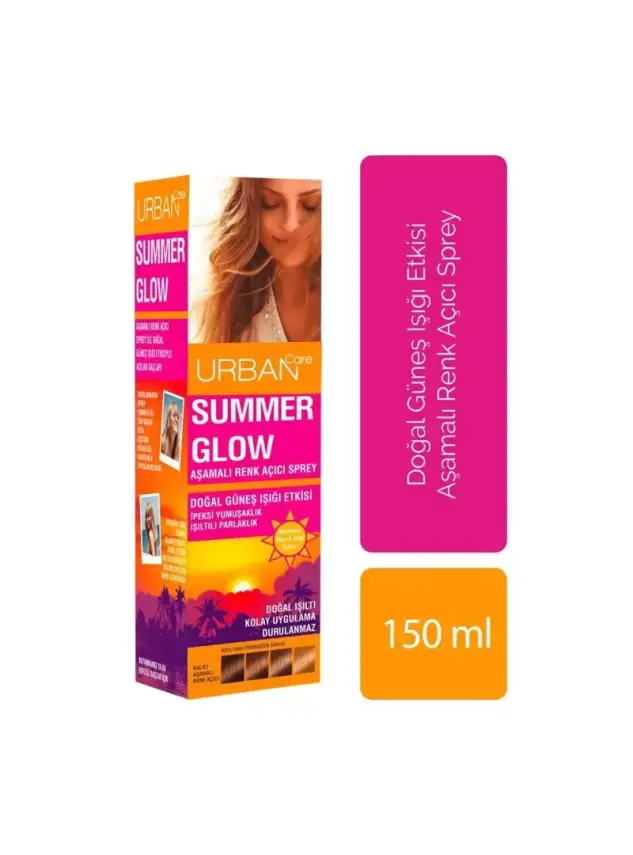 Urban Care Summer Glow Aşamalı Renk Açıcı Sprey 150 ml - 1