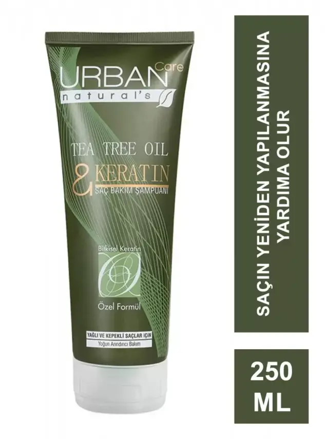Urban Care Tea Tree Oil Saç Bakım Şampuanı 250 ml- Yağlı ve Kepekli Saçlar İçin - 1