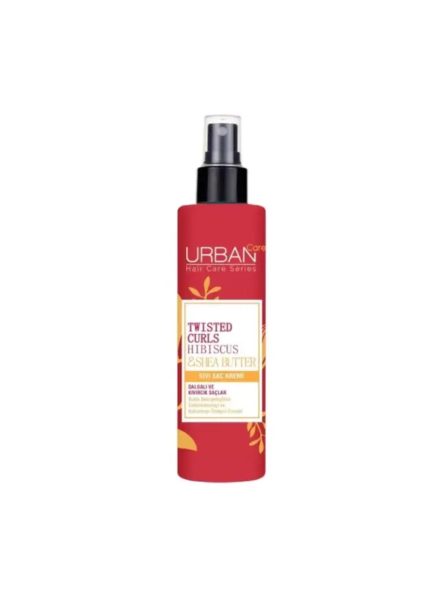 Urban Care Twisted Curls Hibiscus and Shea Butter Sıvı Saç Bakım Kremi 200 ml - 2