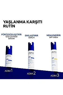 Uriage Age Lift Retinol ve Hyalüronik Asit İçeren Yaşlanma Karşıtı SPF30 Yüz Kremi 40 ml - 6