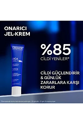 Uriage BARIEDERM Cica Daily Cilt Bariyerini Onarıcı ve Yatıştırıcı Jel Krem 40 ml - 2