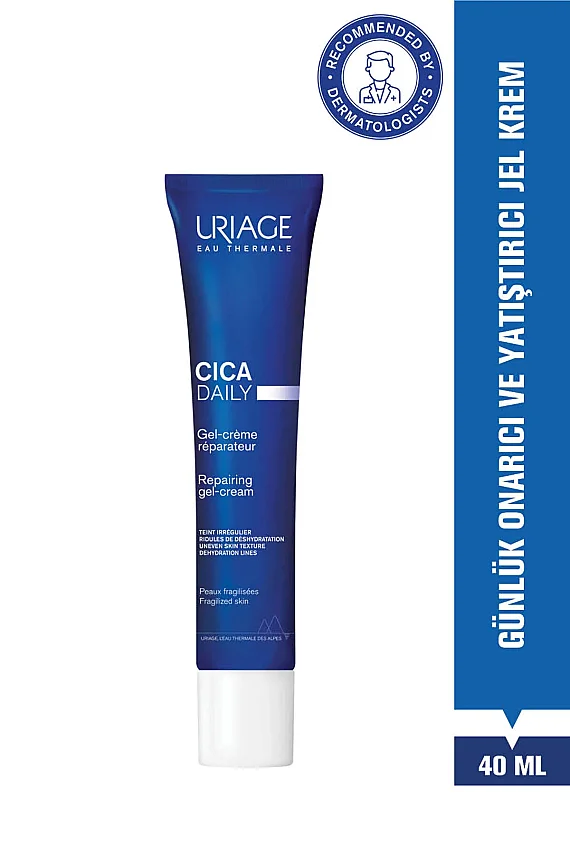 Uriage BARIEDERM Cica Daily Cilt Bariyerini Onarıcı ve Yatıştırıcı Jel Krem 40 ml - 1