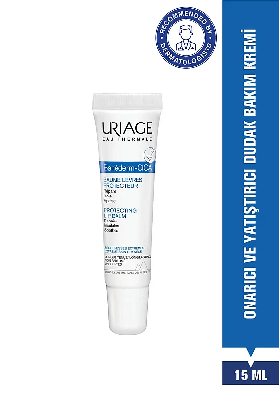 Uriage Bariederm Lips Levres 15 ml - Dudak Bakım Kremi - 1