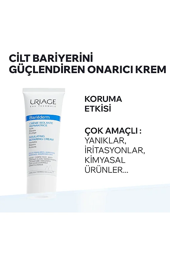 Uriage Bariederm Zarar Görmüş Ciltler İçin Onarıcı ve Yatıştırıcı Krem 75 ml - 2