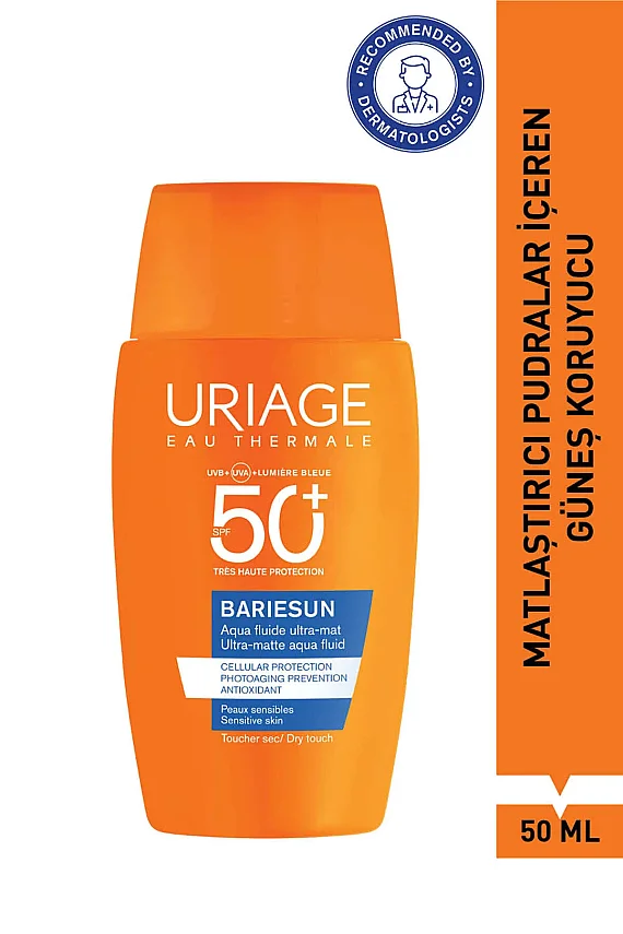 Uriage Bariesun Aqua Fluide Ultra-Mat SPF50+ 50ml - 1