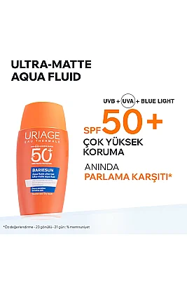 Uriage Bariesun Aqua Fluide Ultra-Mat SPF50+ 50ml - 2