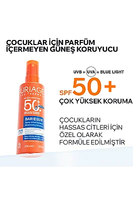 Uriage Bariesun Kids Fragrance-Free SPF50+ Spray 200 ml - 2