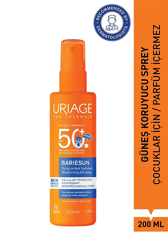 Uriage Bariesun Kids Fragrance-Free SPF50+ Spray 200 ml - 1
