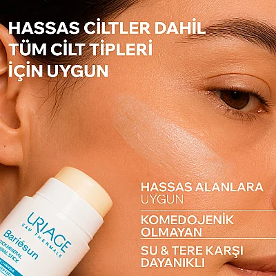 Uriage Bariesun Mineral Stick Güneş Koruyucu SPF50+ 18gr - 3
