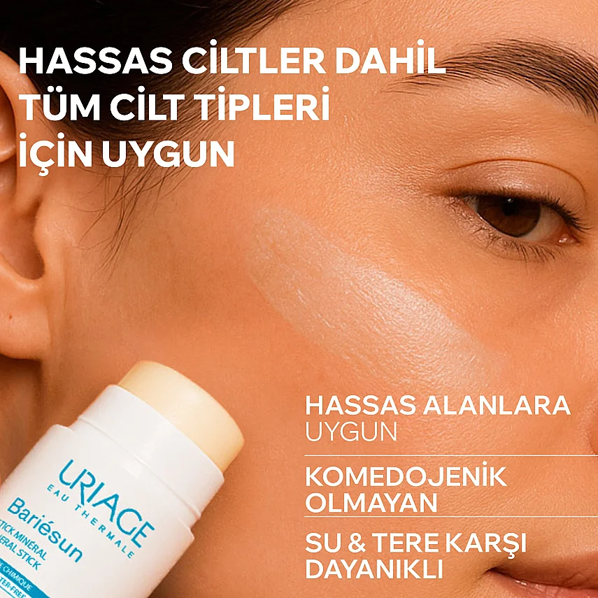Uriage Bariesun Mineral Stick Güneş Koruyucu SPF50+ 18gr - 3