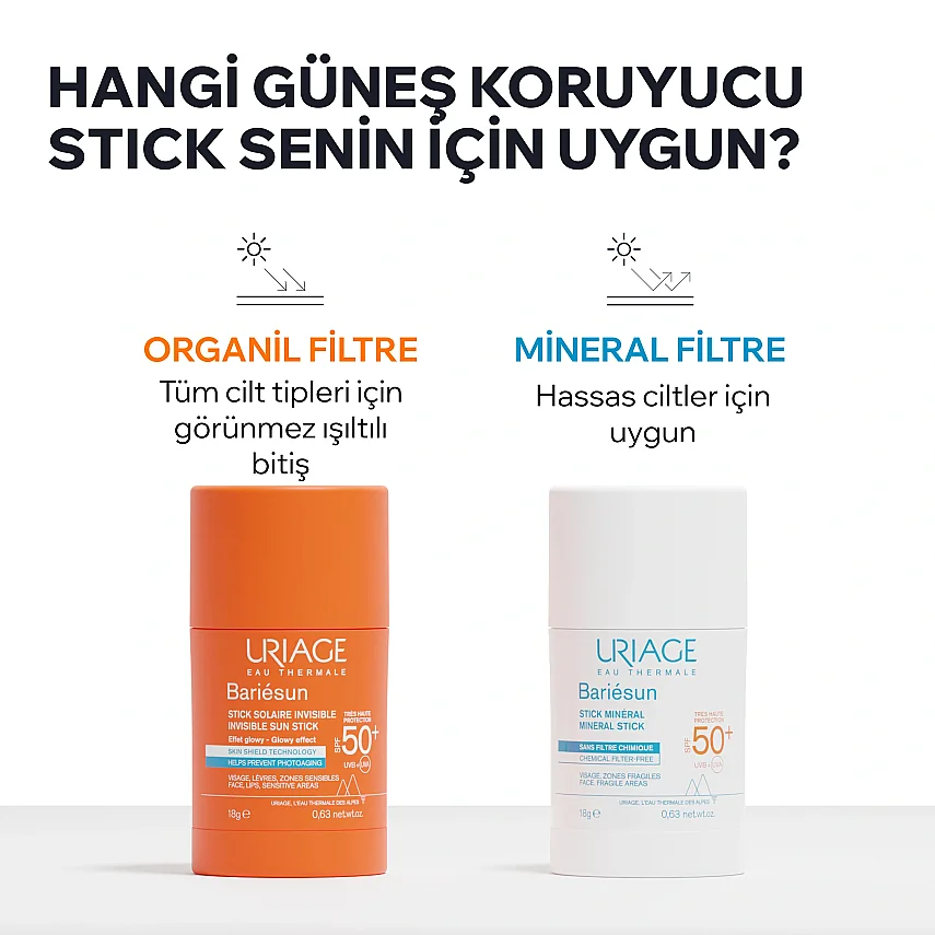 Uriage Bariesun Mineral Stick Güneş Koruyucu SPF50+ 18gr - 4