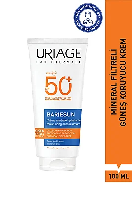 Uriage Bariesun Moisturizing Mineral Cream SPF50+ 100 ml - Uriage