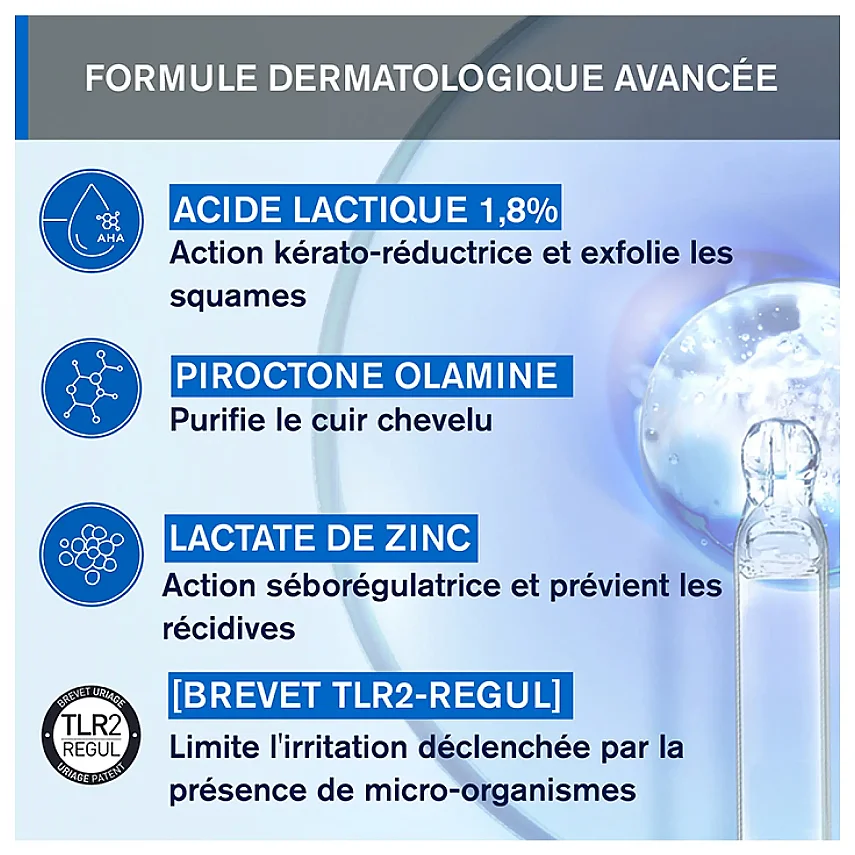 Uriage D.S. Hair Kepek Karşıtı Bakım Şampuanı 150 ml - 4