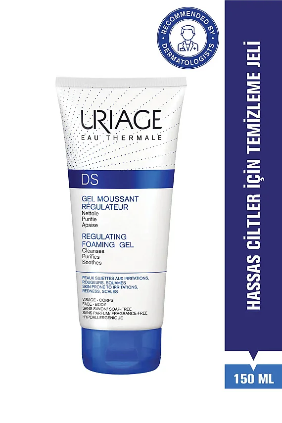 Uriage D.S. Regulating Foaming Gel 150ml - Köpük Jel - 1