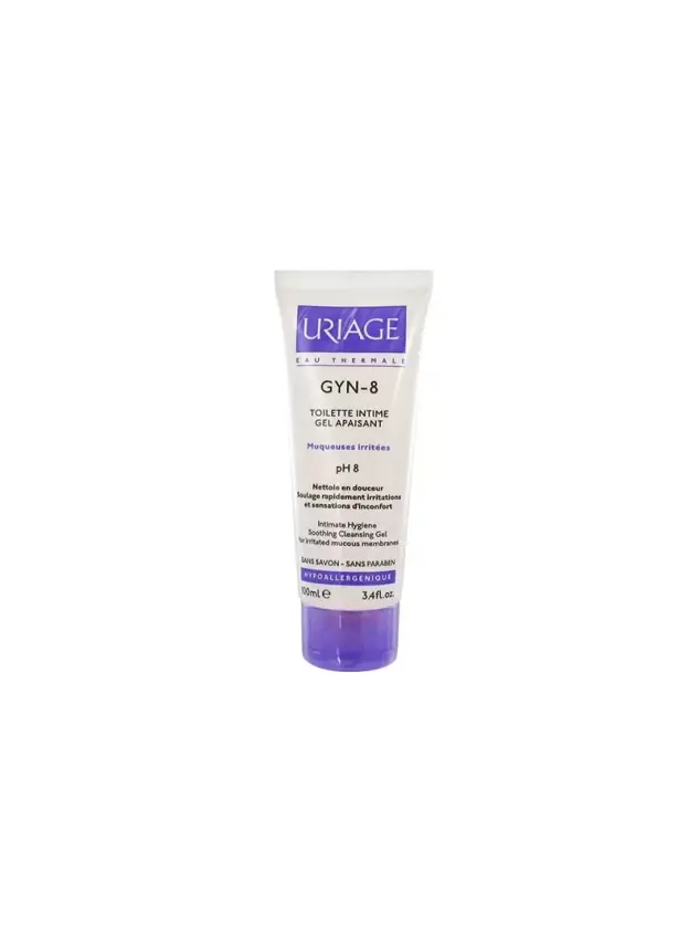 Uriage Gyn-8 Soothing Cleansing Gel 100ml - İntim Temizlik Jeli - 1