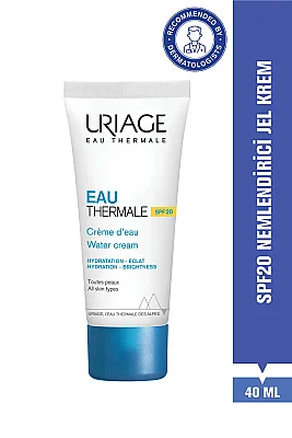 Uriage Hafif Su Bazlı Nemlendirici Krem SPF 20 40 ml - Uriage