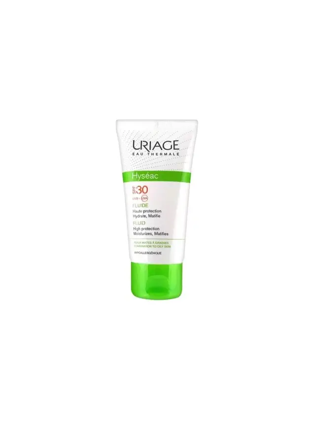 Uriage Hyseac Fluide Spf30 Krem -Oil Free- 50ml - Güneş Koruyucu - 1