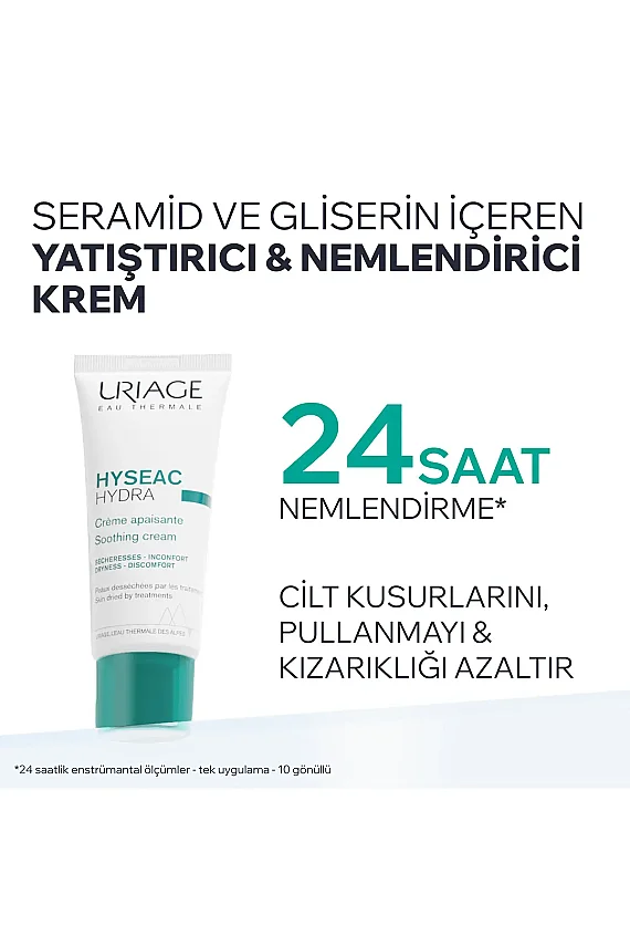 Uriage Hyseac Hydra Kurutucu Tedavilerle Kurumuş Ciltler İçin Bakım Kremi 40 ml - 2