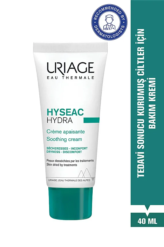 Uriage Hyseac Hydra Kurutucu Tedavilerle Kurumuş Ciltler İçin Bakım Kremi 40 ml - 1