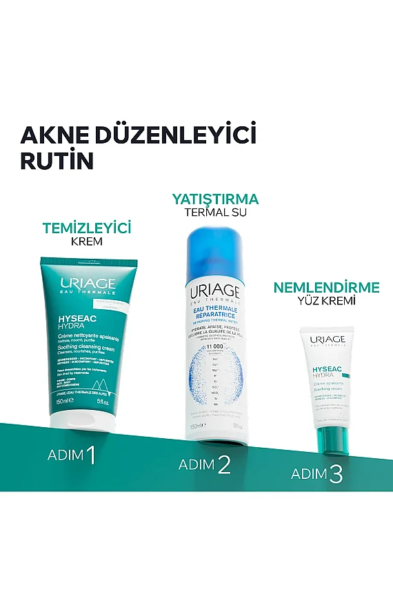 Uriage Hyseac Karma ve Yağlı Ciltler için Temizleyici Krem 150 ml - 6