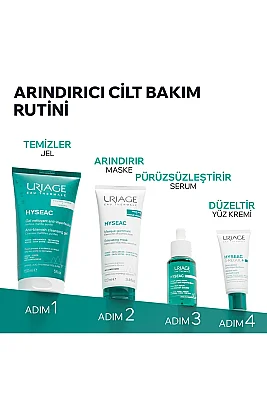 Uriage Hyseac Karmadan Yağlıya Ciltler İçin Peeling Maske 100 ml - 5