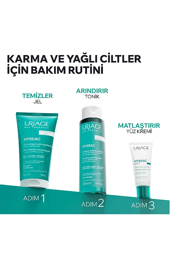 Uriage Hyseac Mat Karma ve Yağlı Ciltler İçin Matlaştırıcı Emulsiyon 40 ml - 6