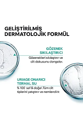 Uriage Hyseac Mat Karma ve Yağlı Ciltler İçin Matlaştırıcı Emulsiyon 40 ml - 2