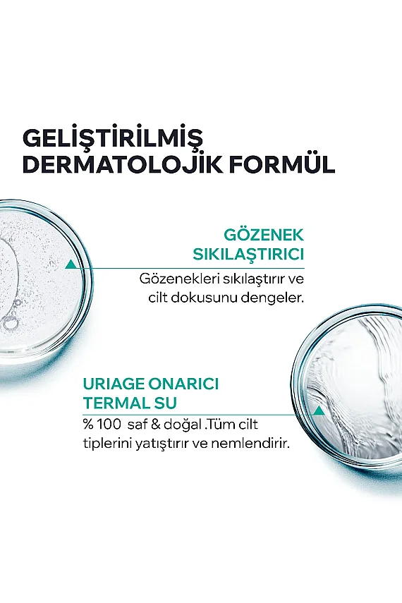 Uriage Hyseac Mat Karma ve Yağlı Ciltler İçin Matlaştırıcı Emulsiyon 40 ml - 2
