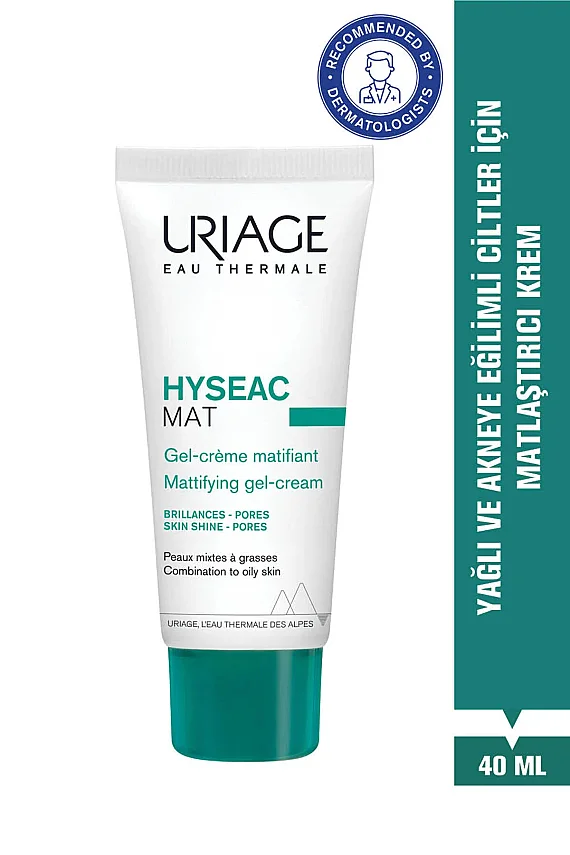 Uriage Hyseac Mat Karma ve Yağlı Ciltler İçin Matlaştırıcı Emulsiyon 40 ml - 1
