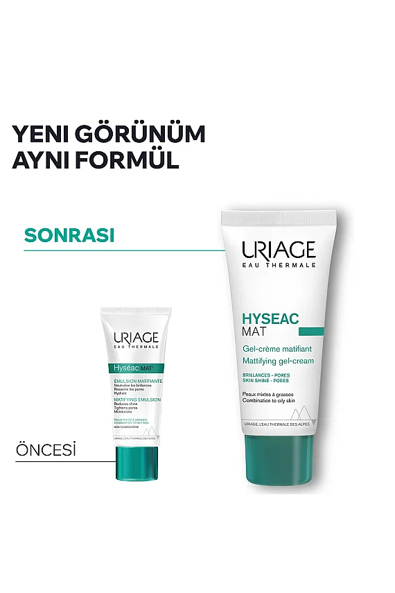 Uriage Hyseac Mat Karma ve Yağlı Ciltler İçin Matlaştırıcı Emulsiyon 40 ml - 7