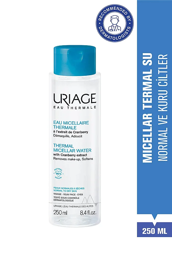 Uriage Micellar Makyaj Temizleme Suyu - Normal ve Kuru Ciltler için 250 ml - 1