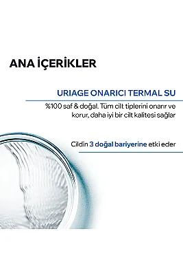 Uriage Onarıcı ve Ferahlatıcı Termal Su 300 ml - 3