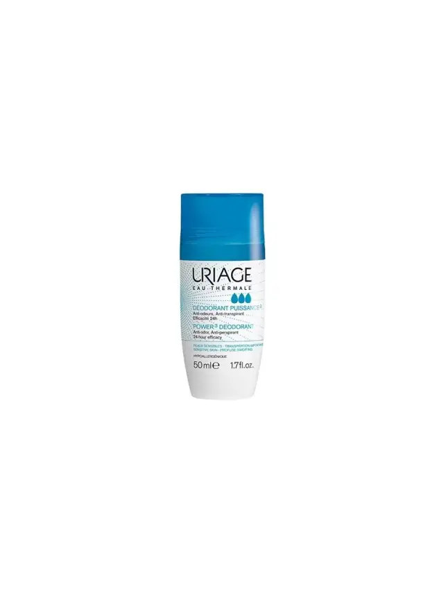 Uriage Power3 Deodorant Roll On 24h 50ml - 1